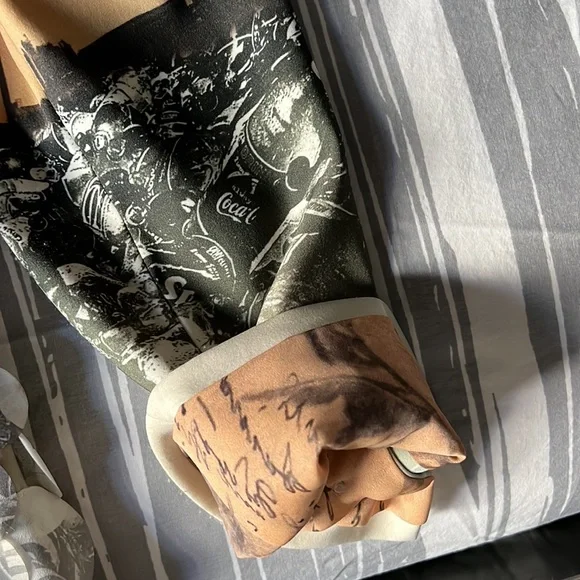 Vanessa G silk environmental statement blazer Jacket - Picture 13 of 16